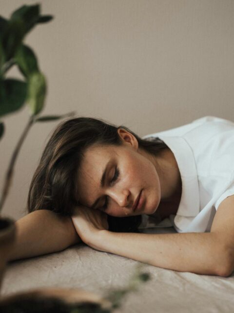 Woman Wearing Collared Top